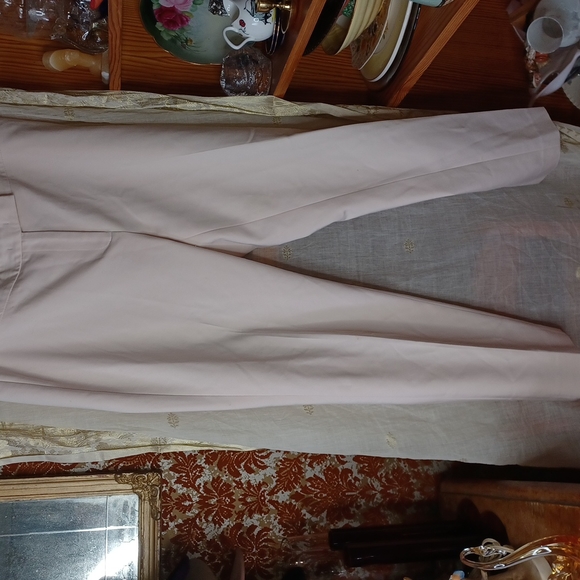 Anne Klein cotton poly straight pants 10 - Picture 1 of 3